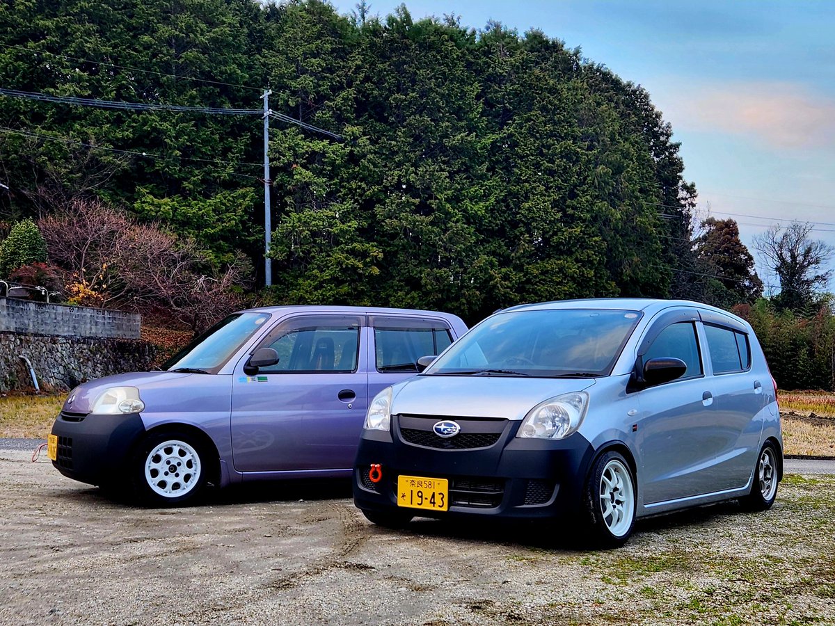 #みんなのDAIHATSU見せて 
嫁さんの通勤快速エッセにFRプレオ
両方ともメチャクソ面白いで。