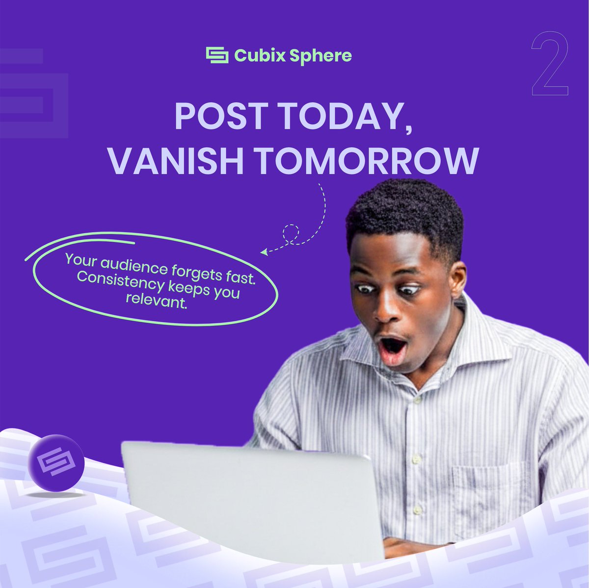 cubixsphere's tweet photo. Silence won’t build your brand.
If you’re not talking to your audience, someone else is. 💬🚀

#CubixSphere #DigitalMarketing #BrandGrowth #MarketingTips #SocialMediaStrategy #ContentMarketing #BuildInPublic #EntrepreneurLife #BusinessNigeria #SMEGrowth #BrandVisibility https://t.co/5UPhLUicE0