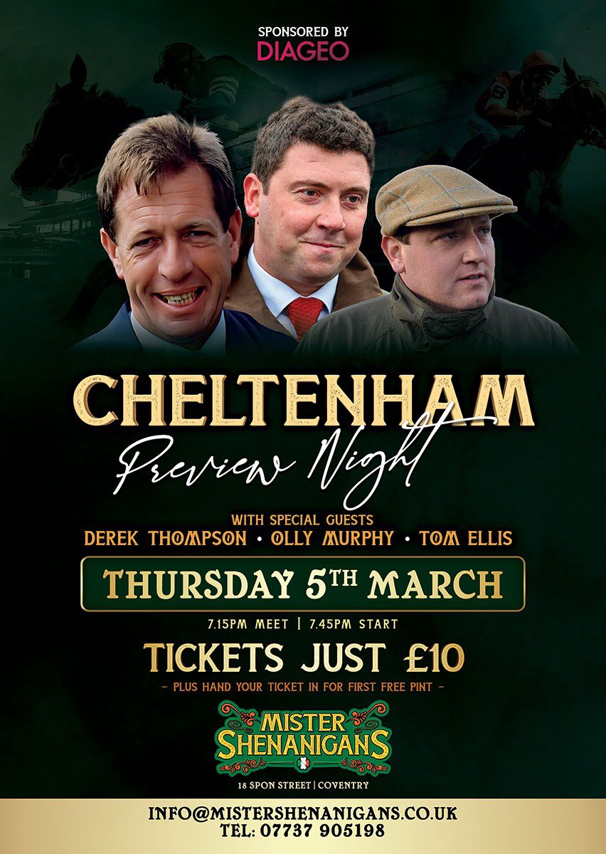 Cheltenham Preview night tweet media