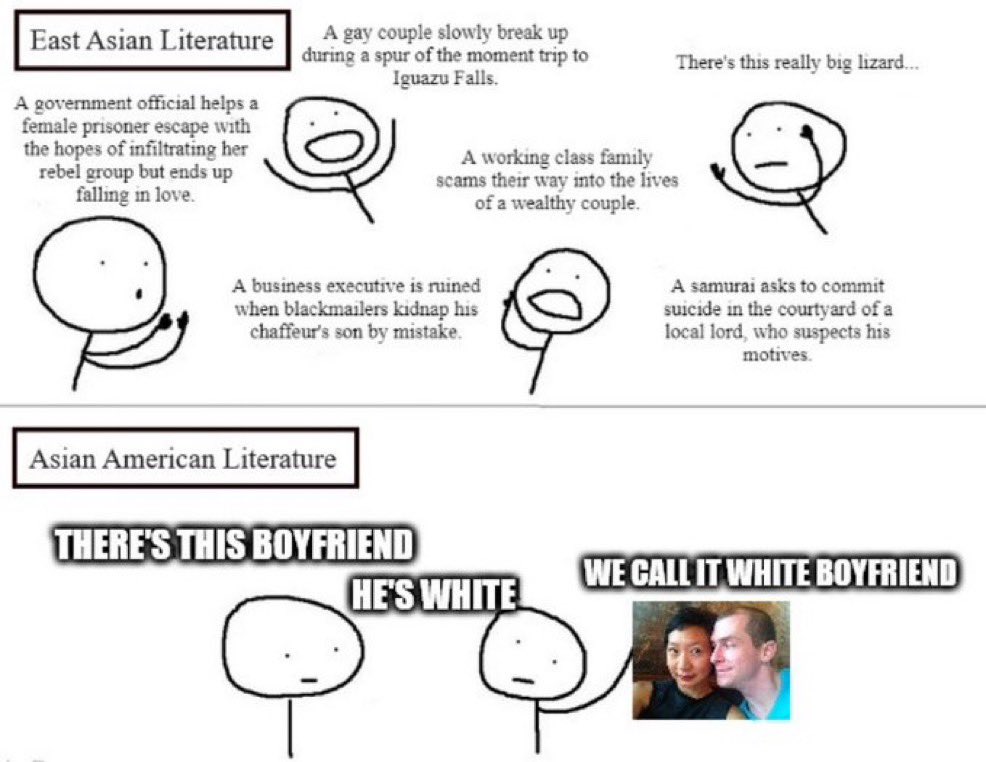 Asian American girl shut up about their white boyfriend challenge: impossible