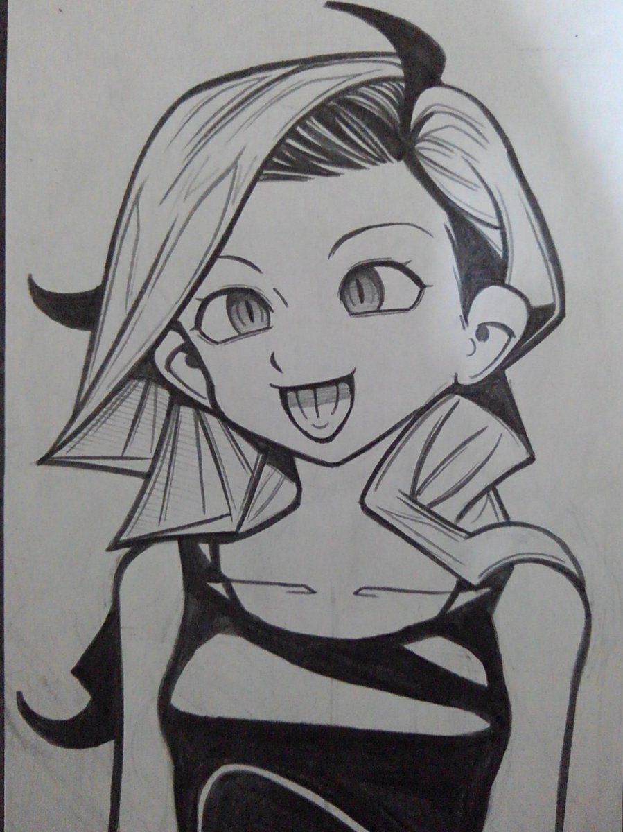 RT @nzxwpwj3avzUBDX: #アナログイラスト