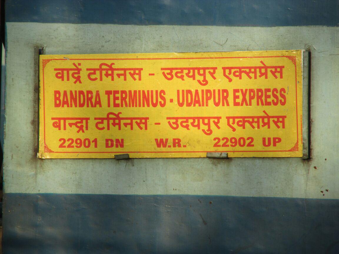 <a href="/RailMinIndia/">Ministry of Railways</a> For the convenience of passengers &amp; with a view to meet the travel demand during the festive season, please start Udaipur( via. Himmatnagar-Asarva ) Mumbai Bandra Terminus (BDTS)
<a href="/RailwaySeva/">RailwaySeva</a>
<a href="/PMOIndia/">PMO India</a> 
<a href="/AshwiniVaishnaw/">Ashwini Vaishnaw</a>
<a href="/NWRailways/">North Western Railway</a>
<a href="/WesternRly/">Western Railway</a> 
<a href="/drmadiwr/">DRM Ahmedabad</a>
<a href="/DrmAjmer/">DRM AJMER</a> <a href="/Shobhanaben_MP/">Shobhanaben Mahendrasinh Baraiya</a>