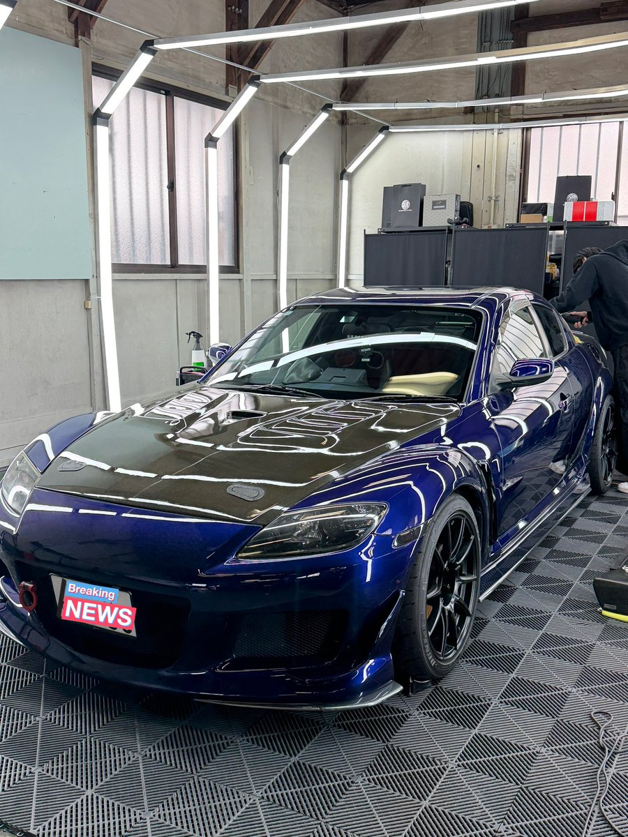 dope2024666's tweet photo. RX-8 コーティングご入庫しました！
他店で購入された車もいつも弊社にコーティングご依頼いただいてるお客様です✨
国産車も下地処理、研磨からコーティングまで綺麗に仕上げます！！

@DopeDetail https://t.co/AGHeYBcfff