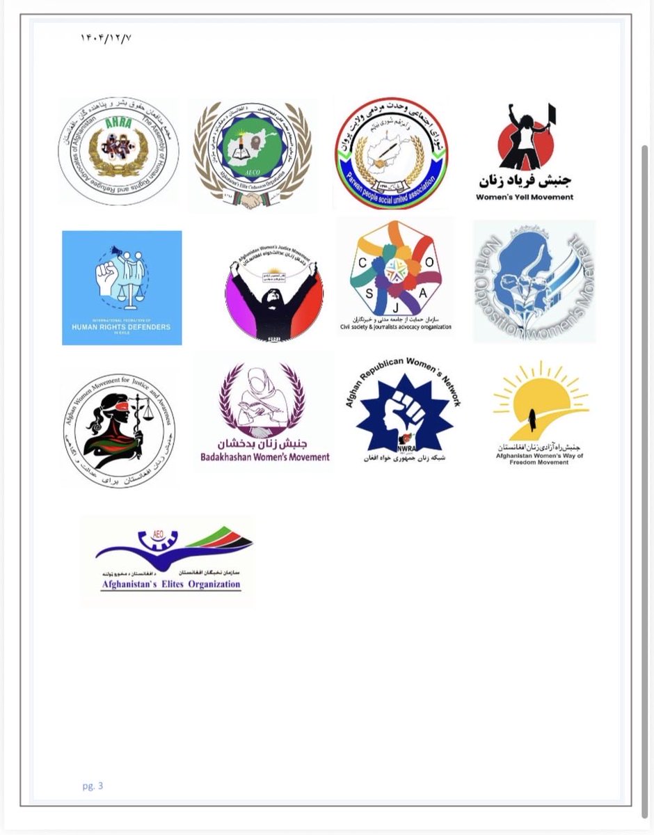 Afghanistan Womens And Children S.W.O tweet media