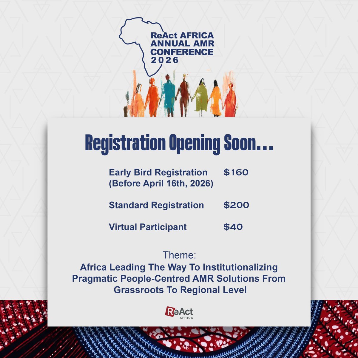 ReAct - Action on Antibiotic Resistance tweet media