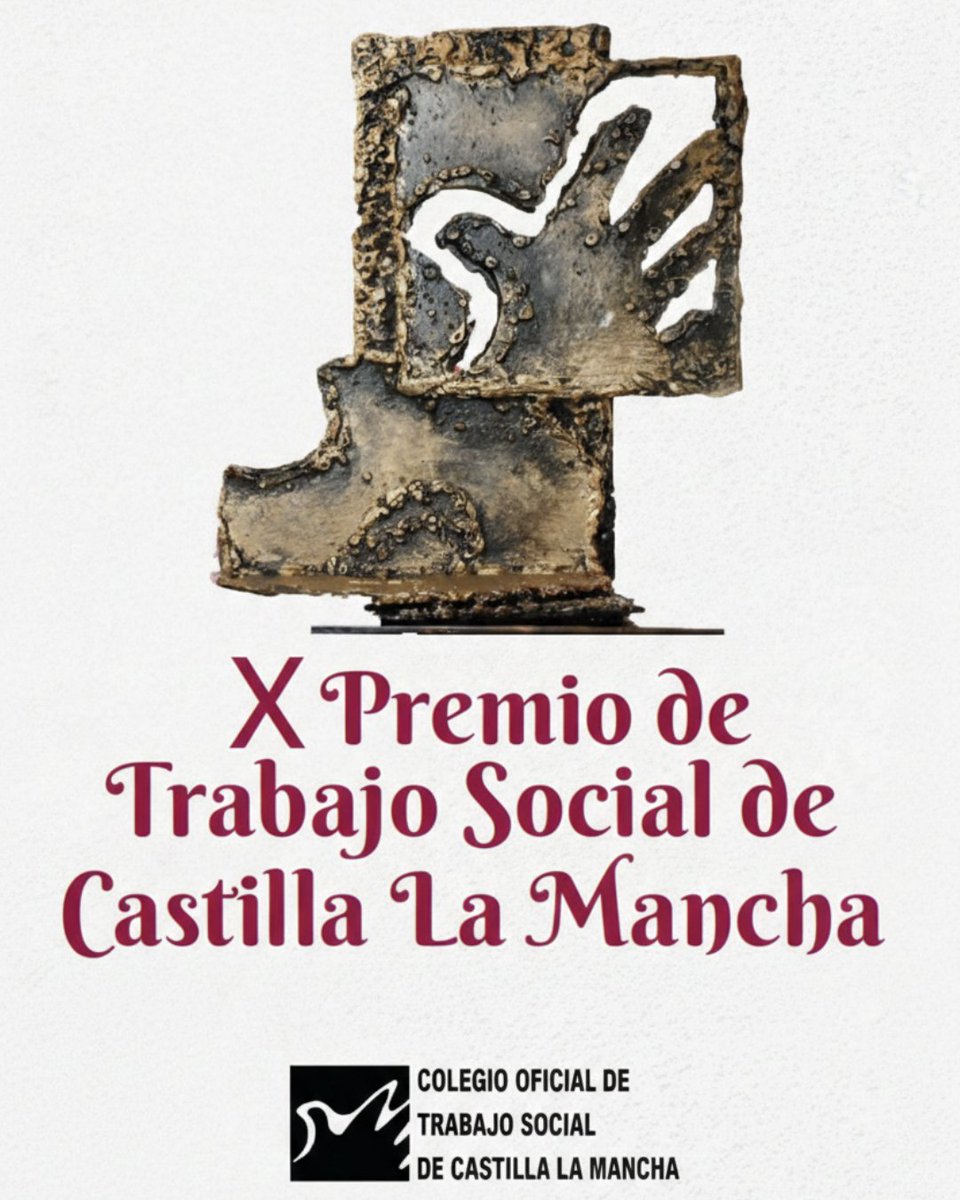 FacSoTI_UCLM's tweet photo. 🏆 X PREMIOS TRABAJO SOCIAL CLM 2026 🏆

¡Reconocemos tu labor!

🎓 Mejor TFG: Colegiación gratuita 1 año 💰 Investigación: 200€ de premio 🎁 Sorteo: Viaje a Alicante entre participantes

📅 Plazo: hasta el 11 de marzo 📩 Info: colegiados@trabajosocialclm.com

#PremiosTS2026 https://t.co/NBw2hpZalr