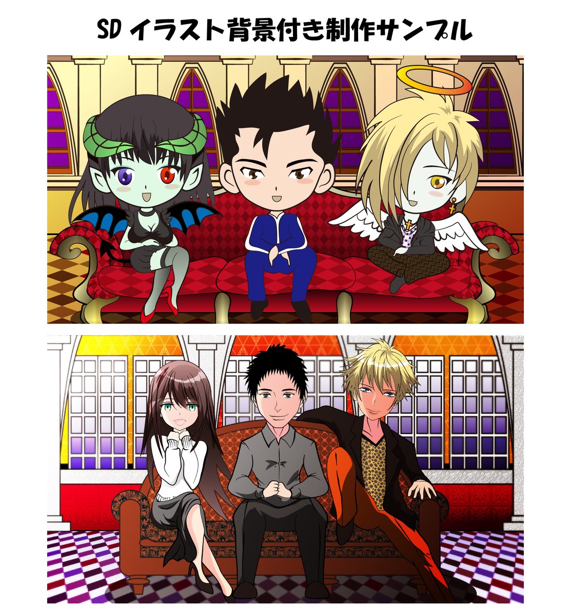 ns2studio's tweet photo. @luvnyan_mira 突然のお声がけ失礼いたします。 ぜひ描かせていただきたいと思いご連絡をさせていただきました！ ミニキャラ12,000円前後支払いは銀行振込もOKです。大変お手数をおかけしますが固ツイより詳細をご確認お願いいたします。ご検討よろしくお願いいたします。 https://t.co/W8XgBGtNuv