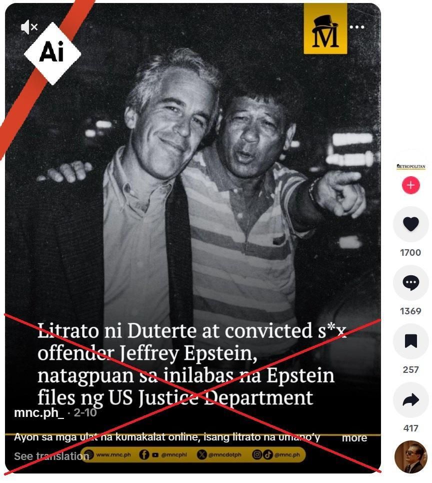 AFP Fact Check 🔎 tweet media