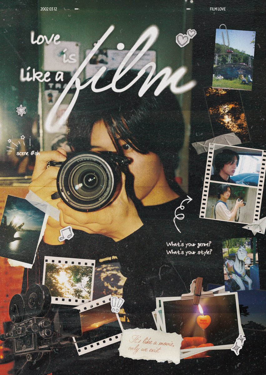 Love is like a film tweet media