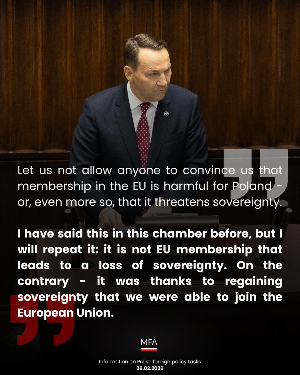 Ministry of Foreign Affairs 🇵🇱 tweet media