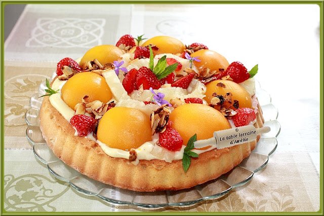 AndreeValence's tweet image. Tarte viennoise aux pêches et ananas, crème pâtissière et amandes caramélisées.

latabledamelie.blogspot.com/2016/05/tarte-…
#tarte #peches #ananas #tarteviennoise