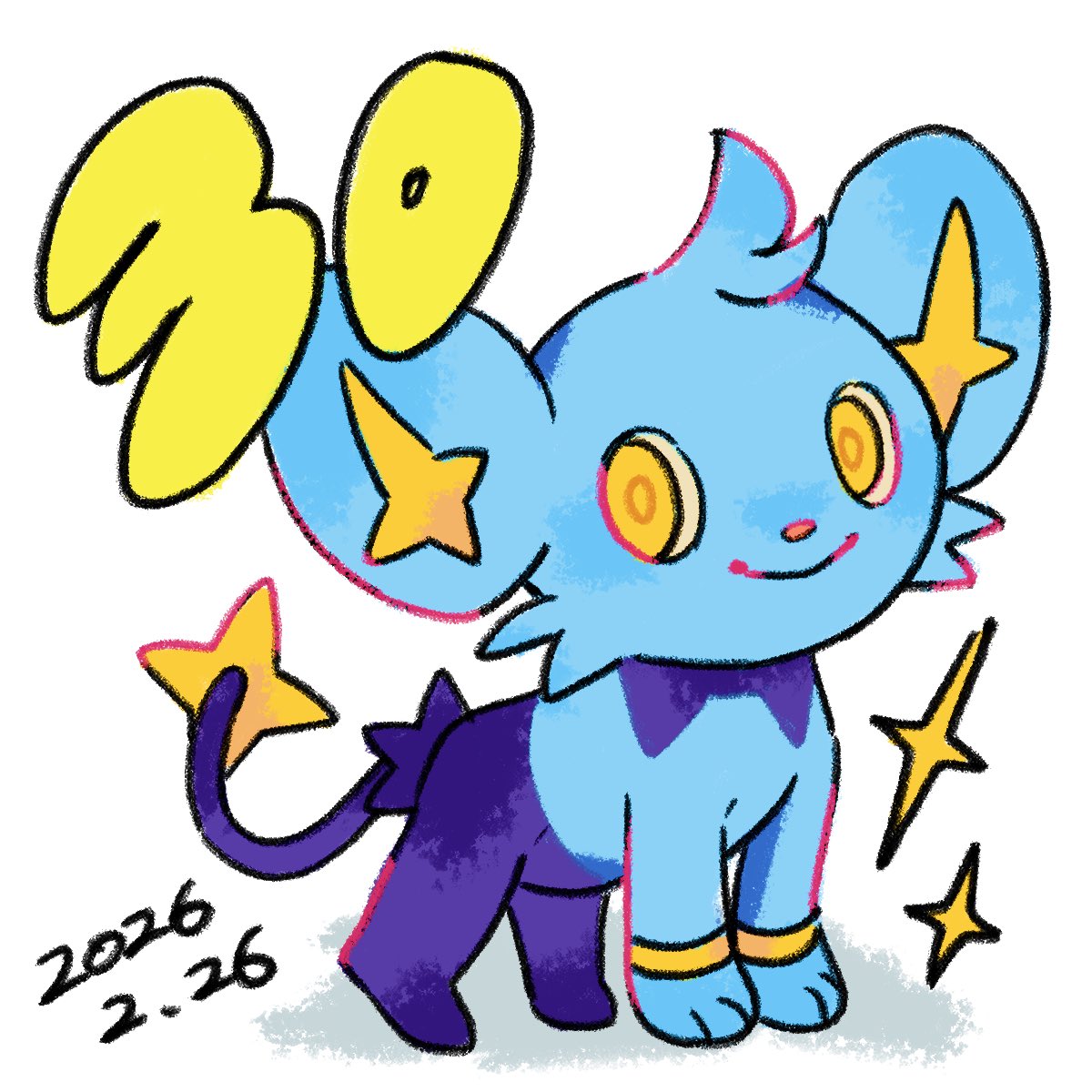 ポケモン - ようこりん ポケモン30周年ロゴ紹介🎊】 今日は『コリンク』！ ポケるんTVでの私の