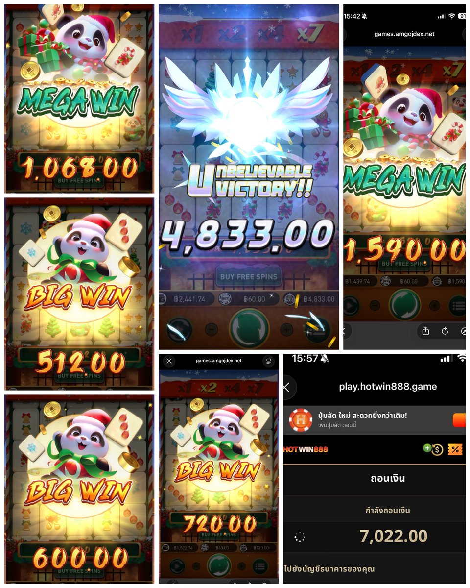 อีแพนกลับมาแล้ว ทุน 350 ถอน 7022 ไม่เข้าฟรีแต่ไหลนอกรัวๆ  #ลลินมม 
พิกัด play.hotwin888.game/aff/10ewwzig3