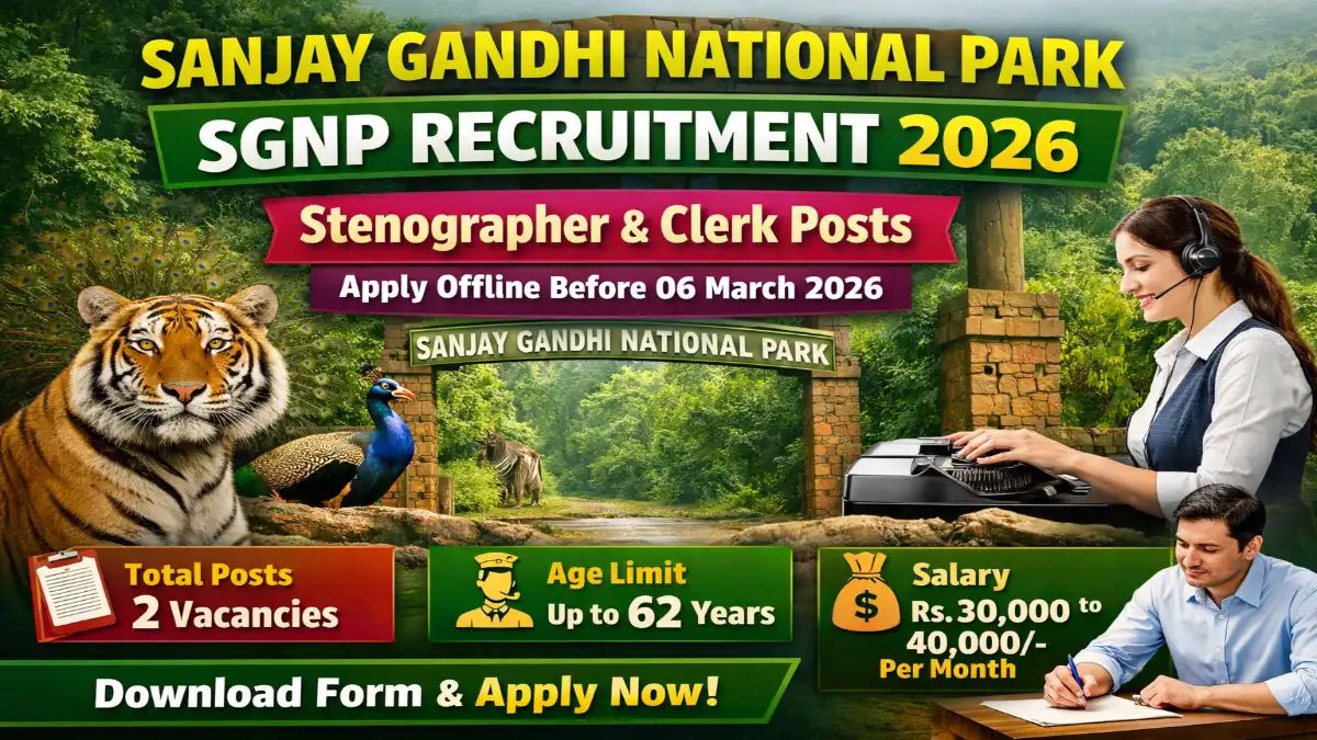 Sarkari_Result1's tweet image. *SGNP Recruitment 2026 – Apply 02 Stenographer, #Clerk Posts*
@Sarkari_Result1 #SarkariResult

*Click Below Link To Apply* 👇
sarkariresult.app/sgnp-recruitme…