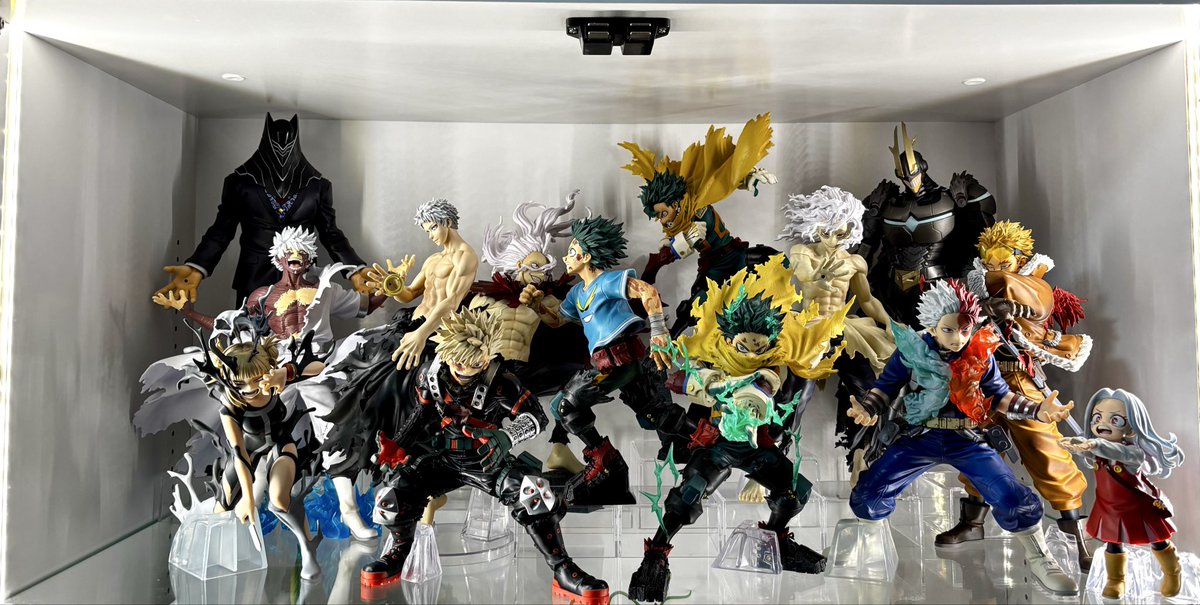 ヒロアカ最終決戦ディスプレイも完成が見えてきて本当に嬉しい😆 C賞の