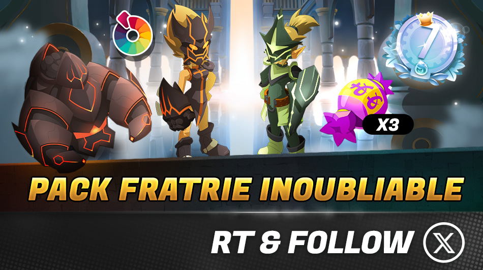 👫 Calme et mesuré comme Flopin ou tête brûlée comme Elely ? Avec le Pack Fratrie Inoubliable, devenez tout ça à la fois !

🔁 RT + Follow pour tenter de remporter un pack Fratrie Inoubliable !