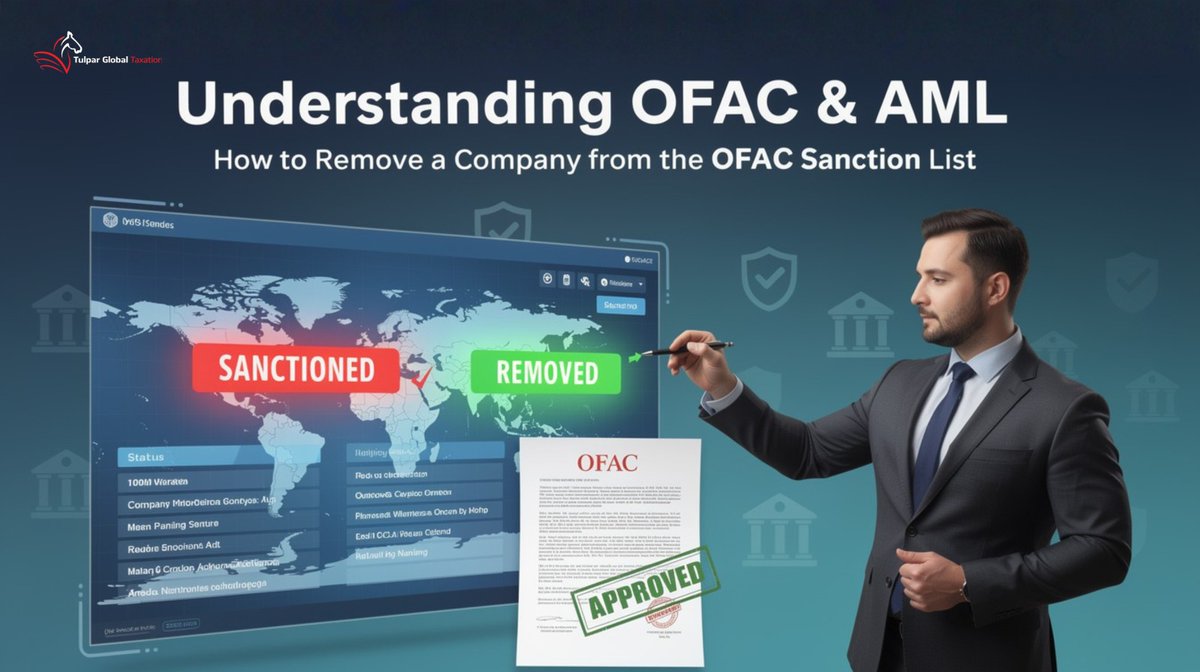 Sanctions can disrupt banking &amp; cross-border operations overnight. UAE leaders must prioritize #OFAC &amp; #AML compliance. 

Insights on removal from OFAC List &amp; strengthening frameworks 

🌐 tulpartax.com/ofac-aml-how-t…

#UAEFinance #CorporateGovernance #RiskManagement