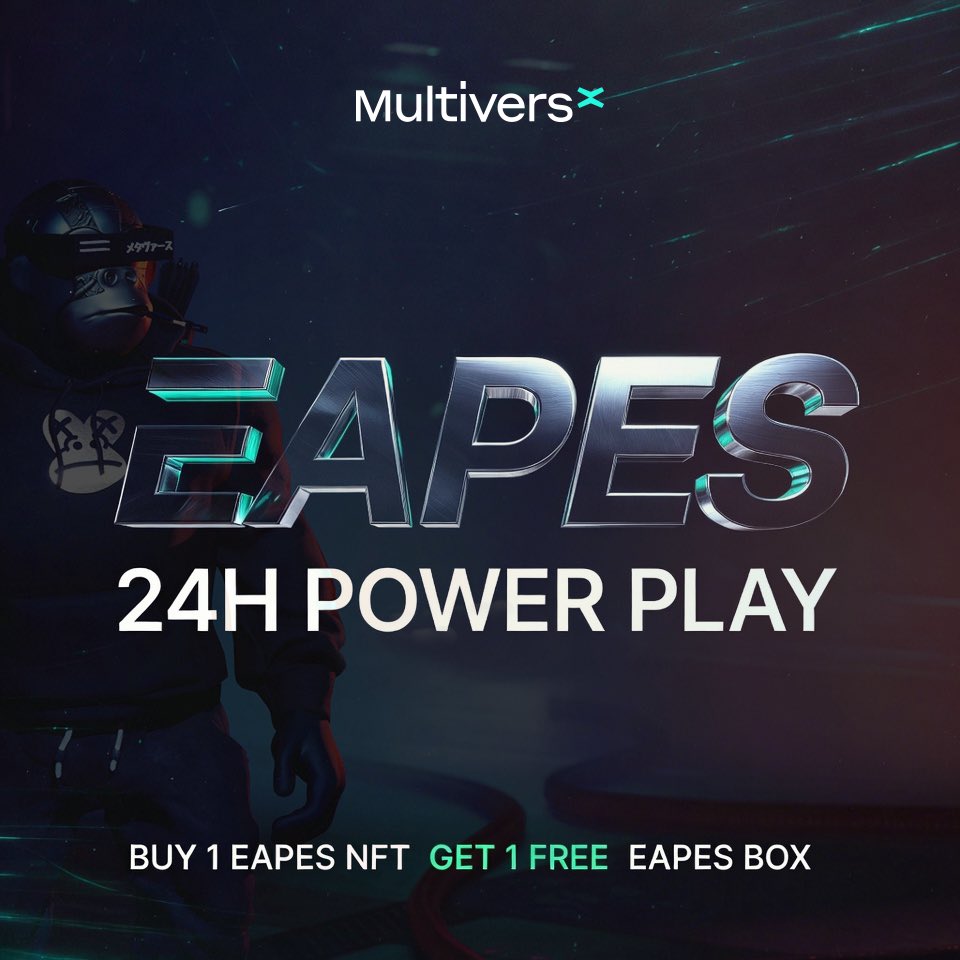 🚨 24H EAPES POWER PLAY IS LIVE 🚨

🔥 Buy 1 EAPES NFT → Get 1 EAPES Box FREE

But here’s the real battle 👇

👑 The #1 buyer who purchases the MOST EAPES NFTs in the next 24H wins:
📦 3 EAPES Boxes
🌞 1 N.A.N.A Solar Gold

No limits.
No second place.
Winner takes ALL.

⏳ 24H