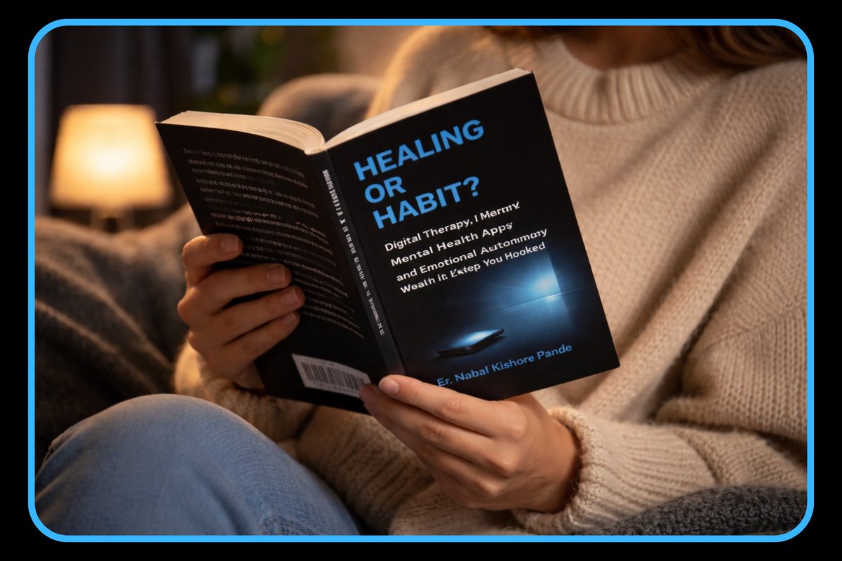 NabalKPande's tweet photo. 1️⃣ Digital therapy reduced stigma, waitlists, and distance.
But once anxiety stabilizes, a quieter question appears:
Are you still growing — or just logging in?
#DigitalTherapy https://t.co/YyvEPHqSK8