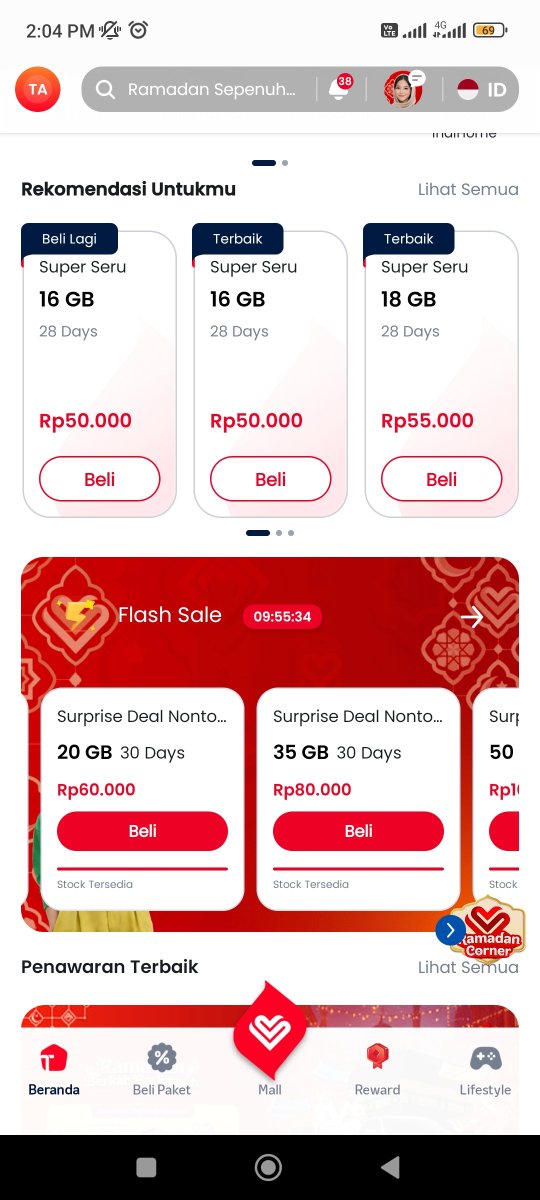 semanggiliar's tweet photo. Tambah mahal aja paketan telkomsel tuh, bikin males beli paket aja haha https://t.co/rrCQNVssLt
