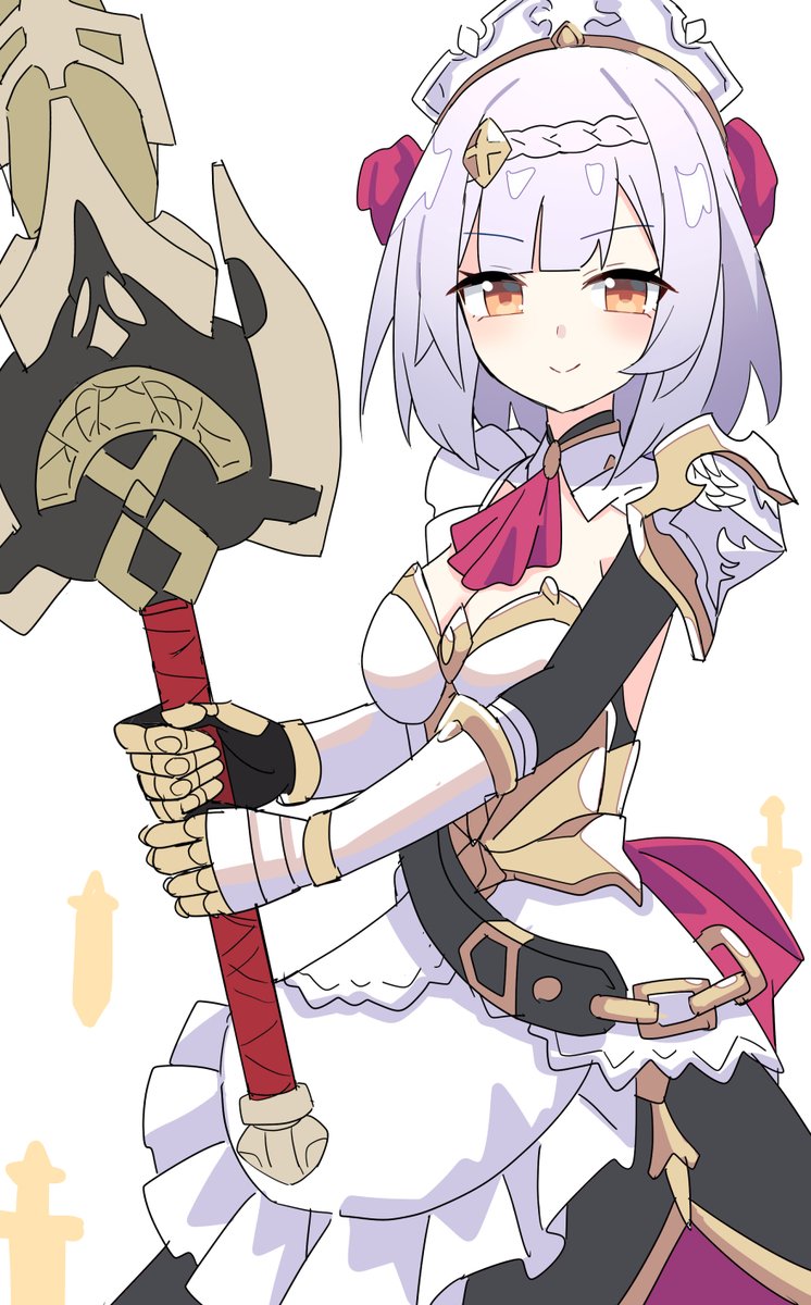 身の丈ほどの大剣を振るう女の子っていいよね 