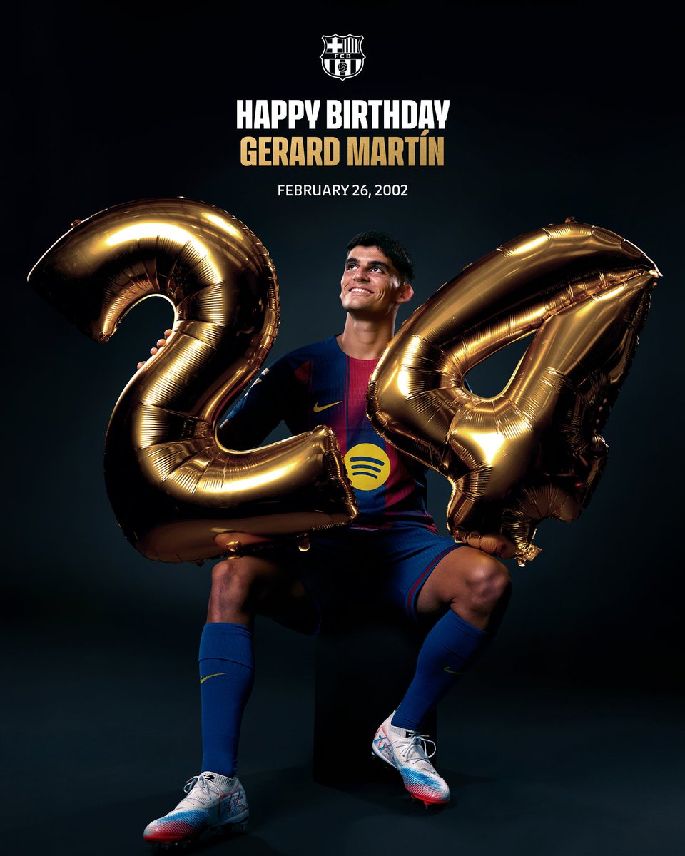Happy Birthday My Boy💜

Happy Birthday Gerald Martin the Best LB in Barcelona right now