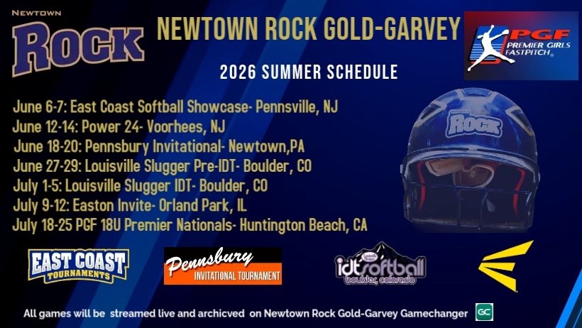 GLombardi2027's tweet image. Proud of the standard. Proud of the work. Proud of this group! 💙🥎 #Rockstrong
2026 Summer Schedule! @GoldGarvey @RBCSoftball @coach_crowell @ABaggetta @lexxx_20 @laurenfoster02 @PennStateSB @LineDsoftball @ExtraInningSB @SoftbalAmerica @PrepSoftball @los_stuff @KaylaLombardo11