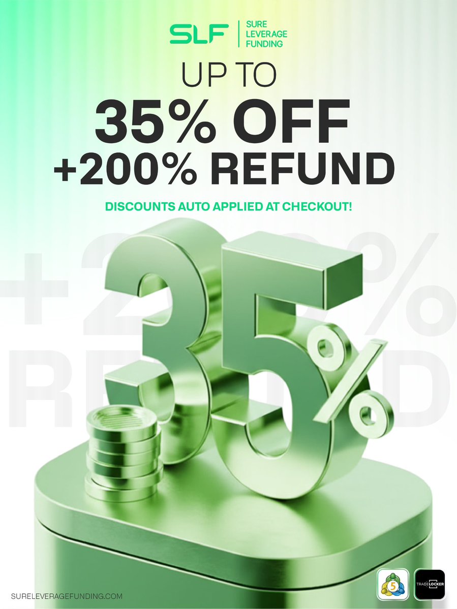 Big gains start with smart funding! 

🔥 Up to 35% OFF
🔥 +200% Refund

Auto-applied at checkout.
This February, invest less and trade more.

🔗 Visit: sureleveragefunding.com