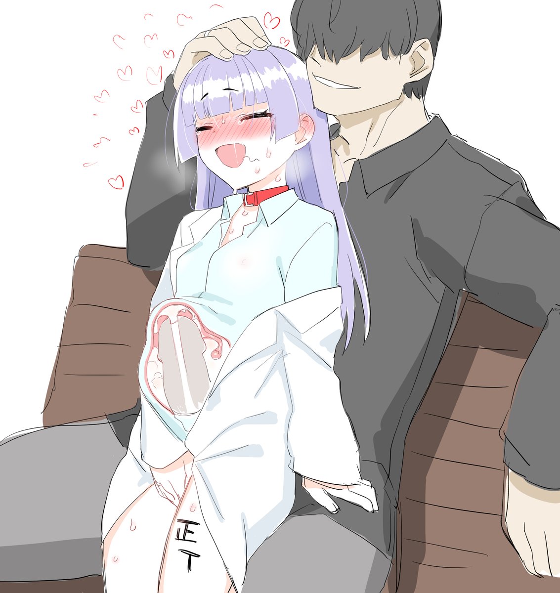 【えっちな絵なので注意】
公園でコーチと運動をしていたオナホは男子生徒とばったり出会った
シュネー先生は取り繕うがオスは自分の所有物だと見せつけるように腰を動かしお腹の膨らみを見せつけた
突如上下の動きが止まり少女は鳴く
天才少女は既になく、そこにあるのは食い散らかされたメスだった 