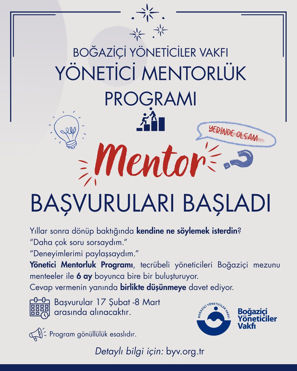 Boğaziçi Yöneticiler Vakfı tweet media