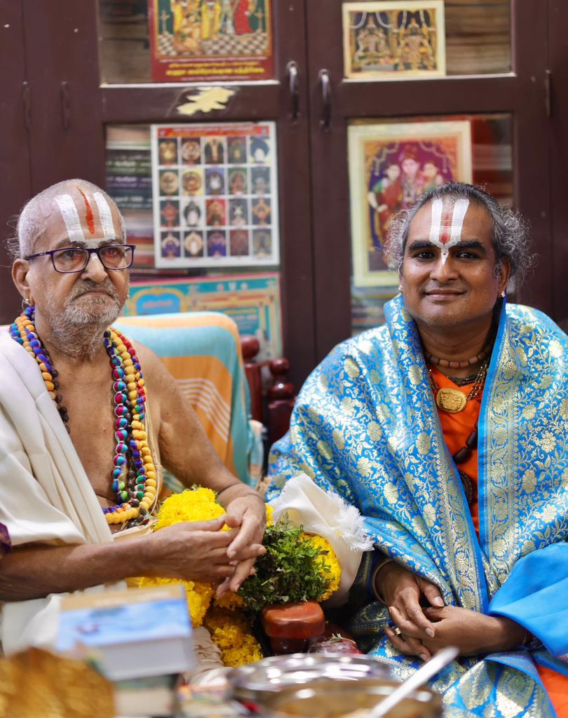 Have the great blessing of meeting again Sri Rangacharya of Chidambaram on this auspicious day