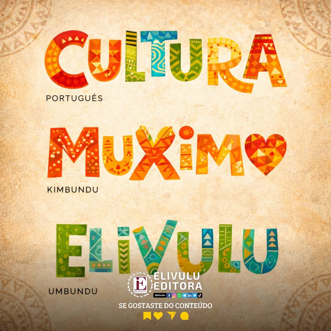 🔍 𝐏𝐨𝐫𝐭𝐮𝐠𝐮𝐞̂𝐬 𝐜𝐨𝐦 𝐚𝐥𝐦𝐚 𝐚𝐧𝐠𝐨𝐥𝐚𝐧𝐚 

A literatura angolana mistura o português com línguas nacionais, criando uma escrita viva, identitária e única.

Qual palavra nacional mais gosta de ver nos livros?

#LínguasNacionais #IdentidadeCultural #Elivulu