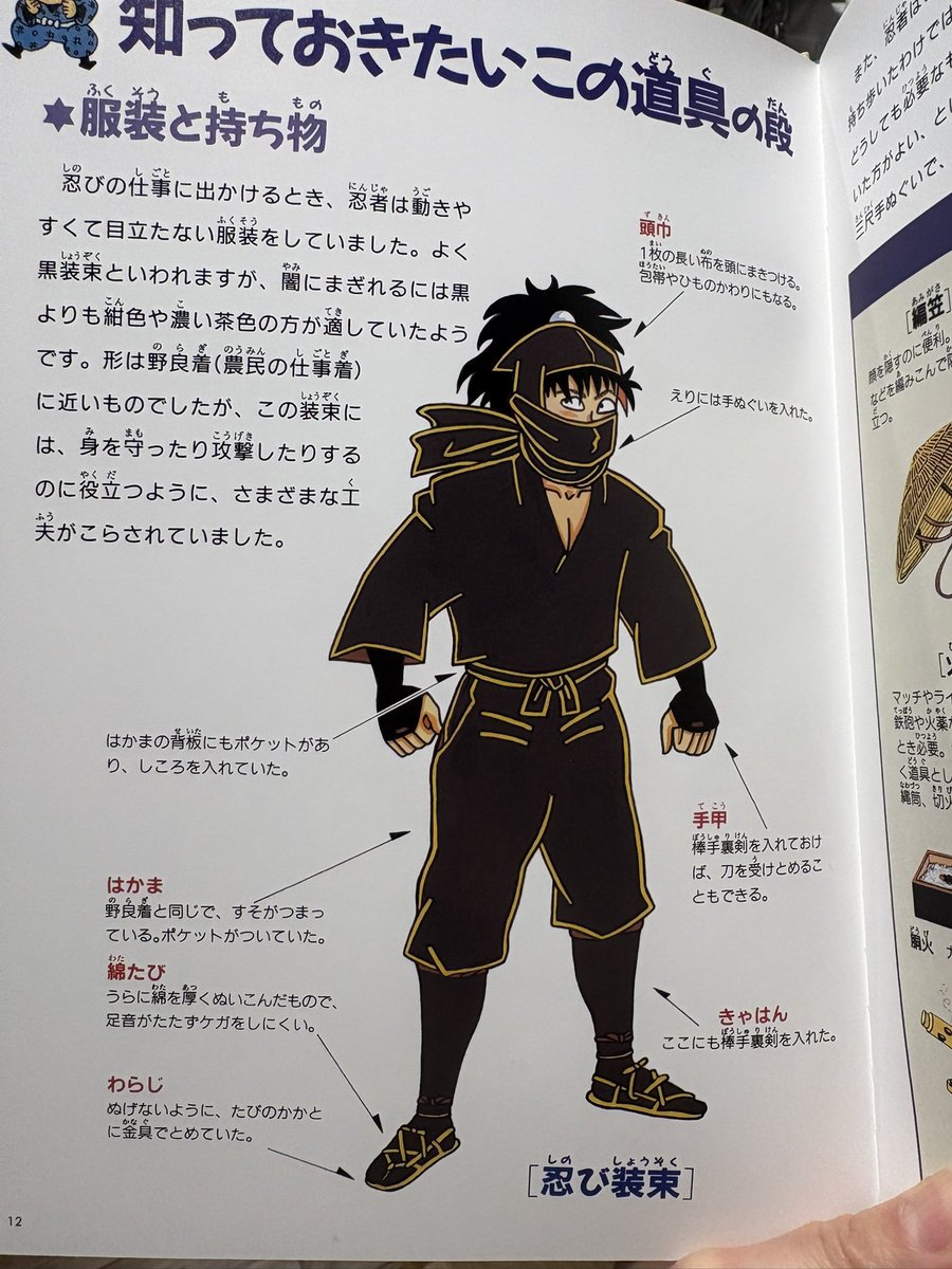 乱太郎の忍者の世界 p.12