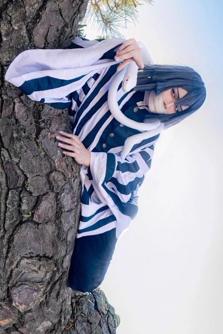 【cos】鬼滅の刃snake *木登り許可済 ━━━━━━━━━━━━━━━━ 「言うこと全て信用できない 俺は信用しない」 ━━━━━━━━━━━━━━━━ 何気に再現してなかったショット Photo