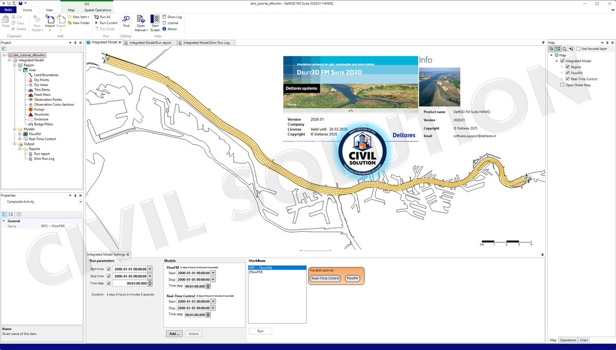 sscscv's tweet photo. 🌊 Delft3D FM Suite 2026.01

📥 Download Now: https://t.co/rf9GU3PPLR

#Delft3D #Delft3DFMSuite #Delft3D2026 #HydrodynamicModelling #CoastalEngineering #RiverModelling #EnvironmentalSimulation #FMModelling #FlexibleMesh #SedimentTransport #WaveSimulation #WaterQuality #Ecology https://t.co/x20VWfWPrU