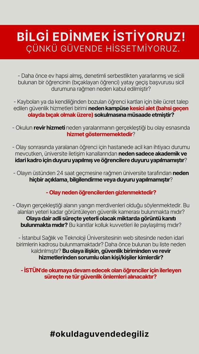 #okuldaguvendedegiliz