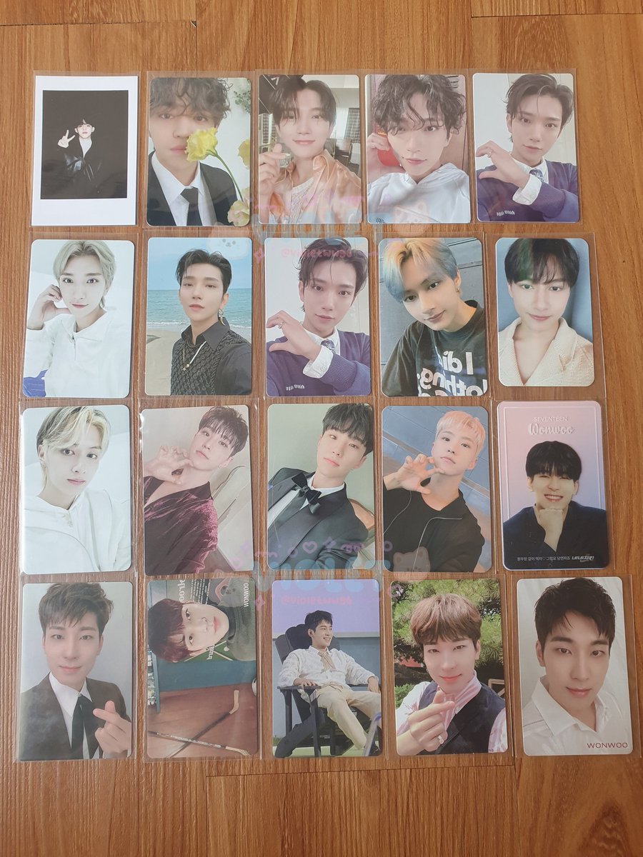 Violetww96's tweet photo. Update pc Seventeen yg masih available
● Price nya bisa check di atas atau dm https://t.co/AmmqIX40j5