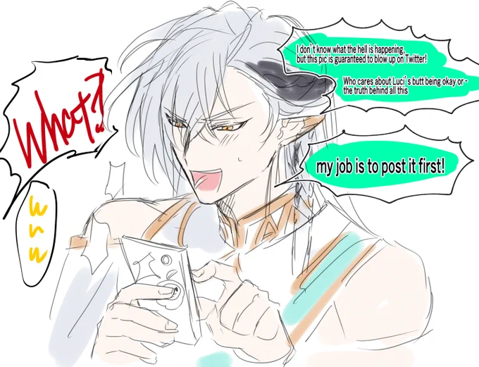 The elf who saw the Lunartide incident. 