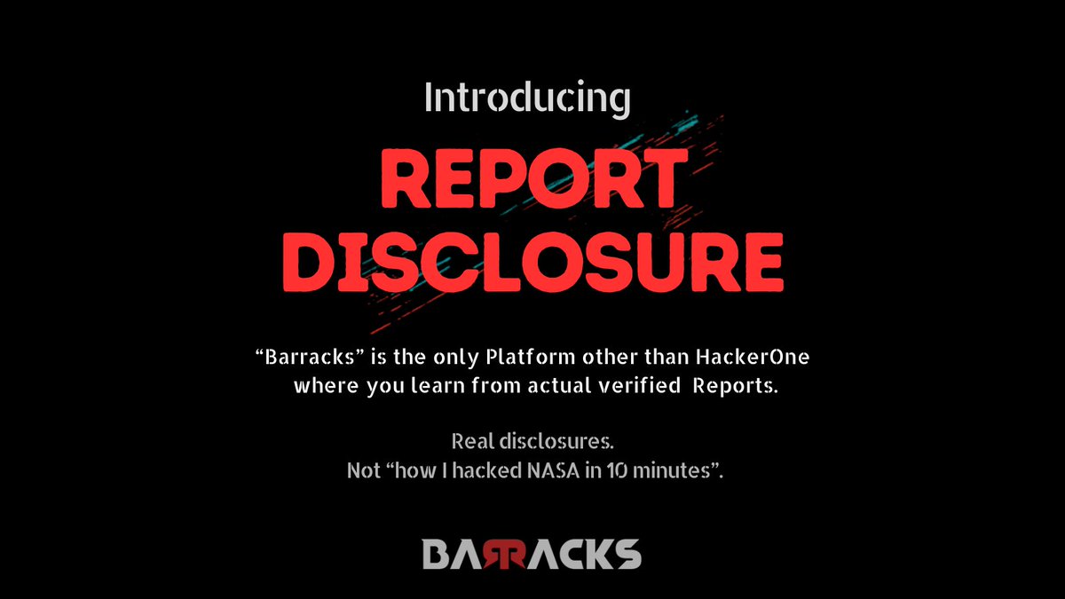 Barracks tweet media