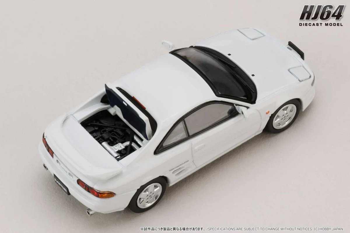 hobbysearch_mc's tweet image. 【ミニカー予約】Hobby JAPAN(ホビージャパン) HJ64
1/64 Toyota MR2 (SW20) GT-S 1996 
▼スーパーホワイトII
1999.co.jp/11345566
▼スーパーレッドII
1999.co.jp/11345567
予約受付中です！
2代目トヨタMR2より4型のGT-Sをエンジンフード開閉で再現！
#MR2 #SW20 #3SGTE
