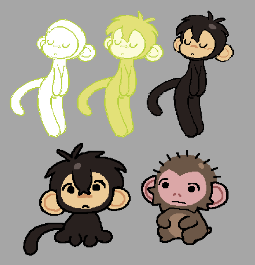 cloud_teeth's tweet photo. monkey doodles https://t.co/6lukRFYO44