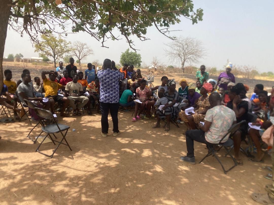 riseghana's tweet photo. Did You Know:Violent Extremist Organizations #VEOs have high capacity to exploit communities with weak social cohesion and existing grievances?. Thanks to @theGCERF @CDDGha Zogsa community in Builsa North is acquiring knowledge on #ConflictResolution and #PVE https://t.co/GkqW5Ces6P