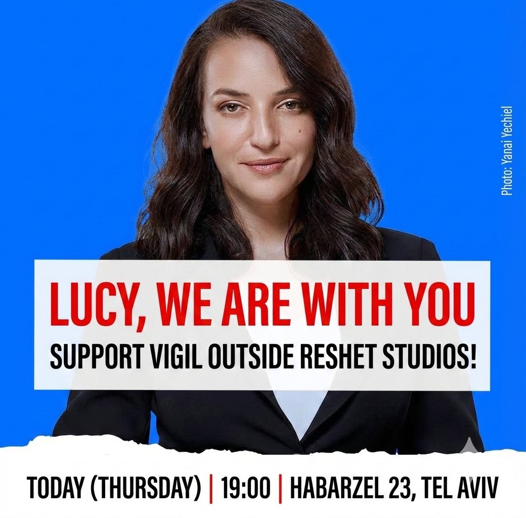 hademocratimEN's tweet photo. @lucyaharish WE ARE WITH YOU! https://t.co/XurXwj9SD9
