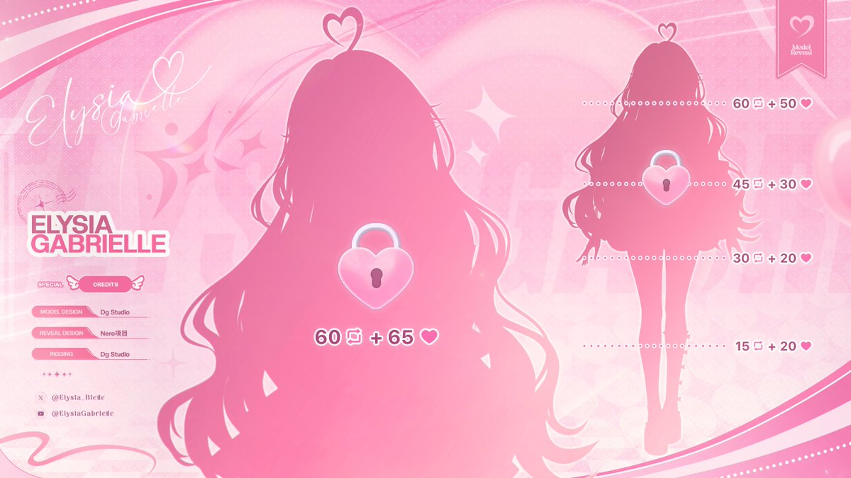 ⛧☾༺ MODEL REVEAL ༻☽⛧
For a long time,
I only watched the world from the stars..
But Tonight,
I finally step into your sky..
.
.
Meet—
Elysia Gabrielle💫
#ElysiaGabrielle
#VTuber
#VTuberID
#ModelReveal
#VTuberDebut
#MoonHearts