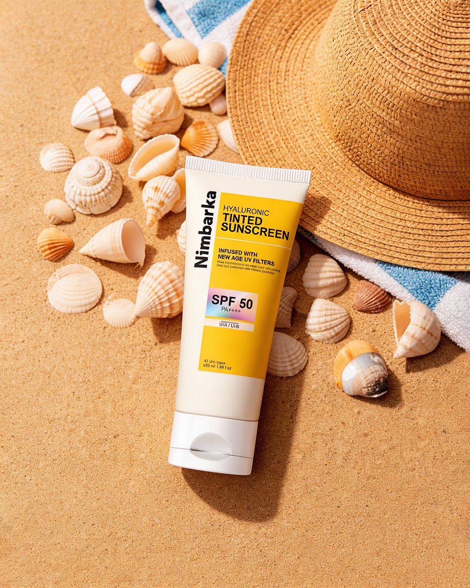 buynimbarka's tweet image. Sun kissed glow, zero sun stress! ☀️✨
Meet your beach day essential hydration + tint + SPF 50 in one effortless squeeze! 

Glow freely. Stay protected. 💛

Shop your summer skin saviour now at buynimbarka.com

#Nimbarka #TintedSunscreen #SPF50