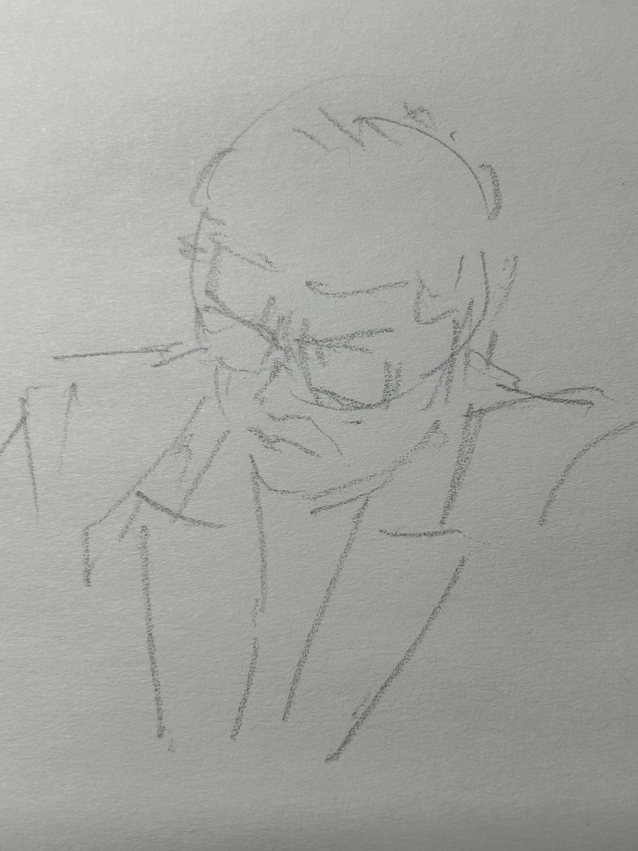 2年ほど前にちょろっと描いた川谷会長
とても描きやすい