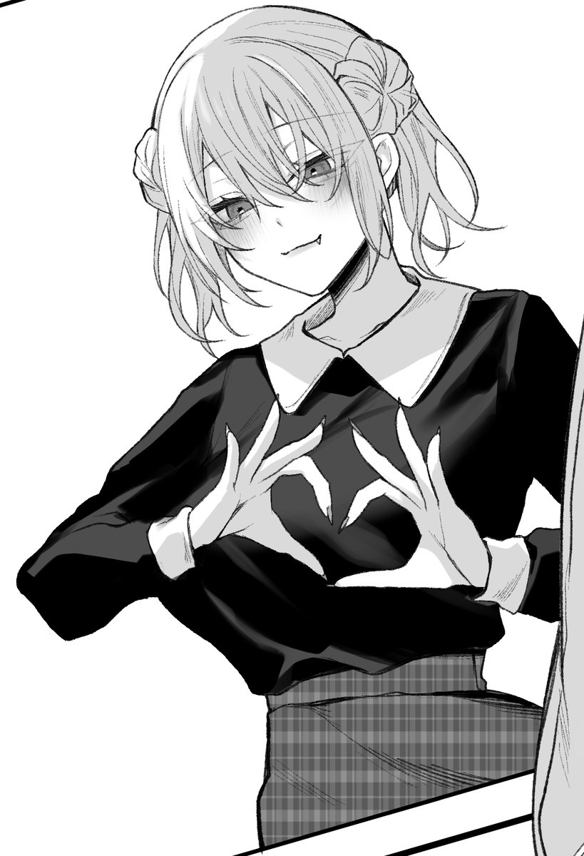 全然ギャルとか関係ないんだけどこっちタイプのクラゲヘアが好きなので描いた 