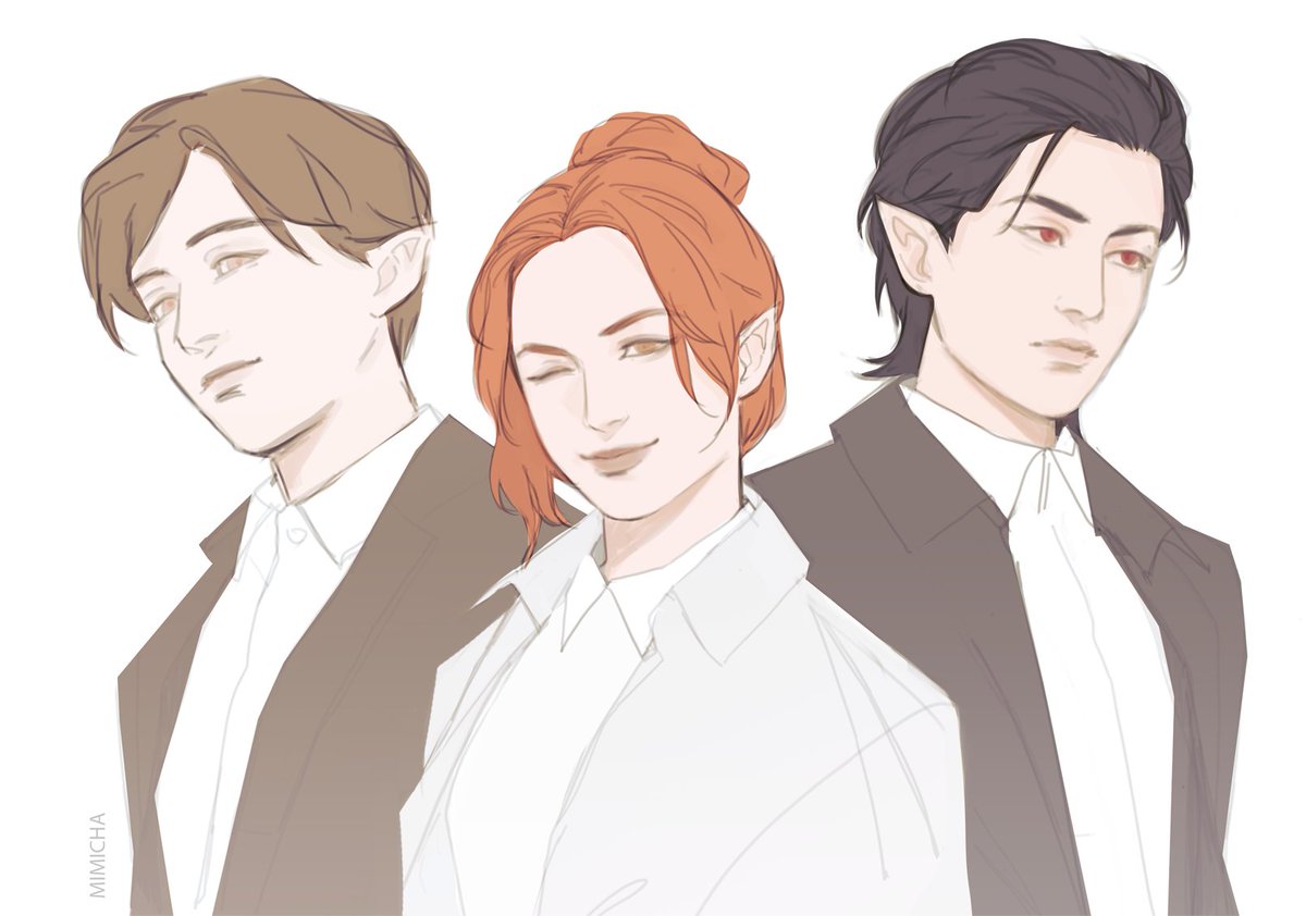 #纯白恶魔 

Carver, Anna and Andrew🦇