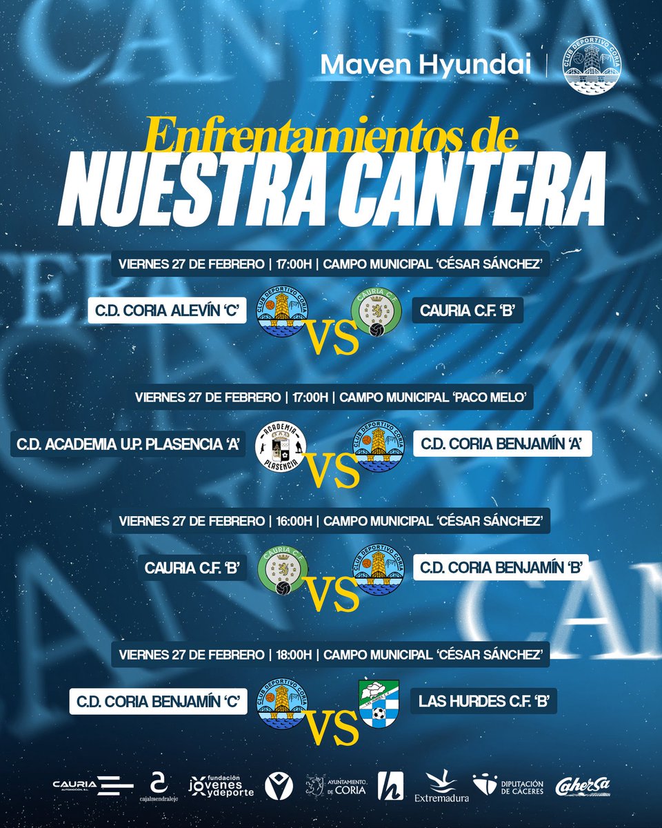 Escuela de Fútbol Base CD Coria tweet media