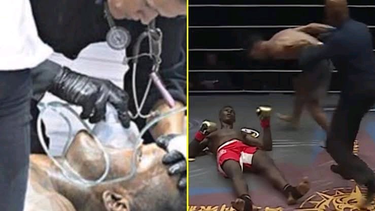 Izzy's Dead corpse btw... They gave him electric shock to make him alive.